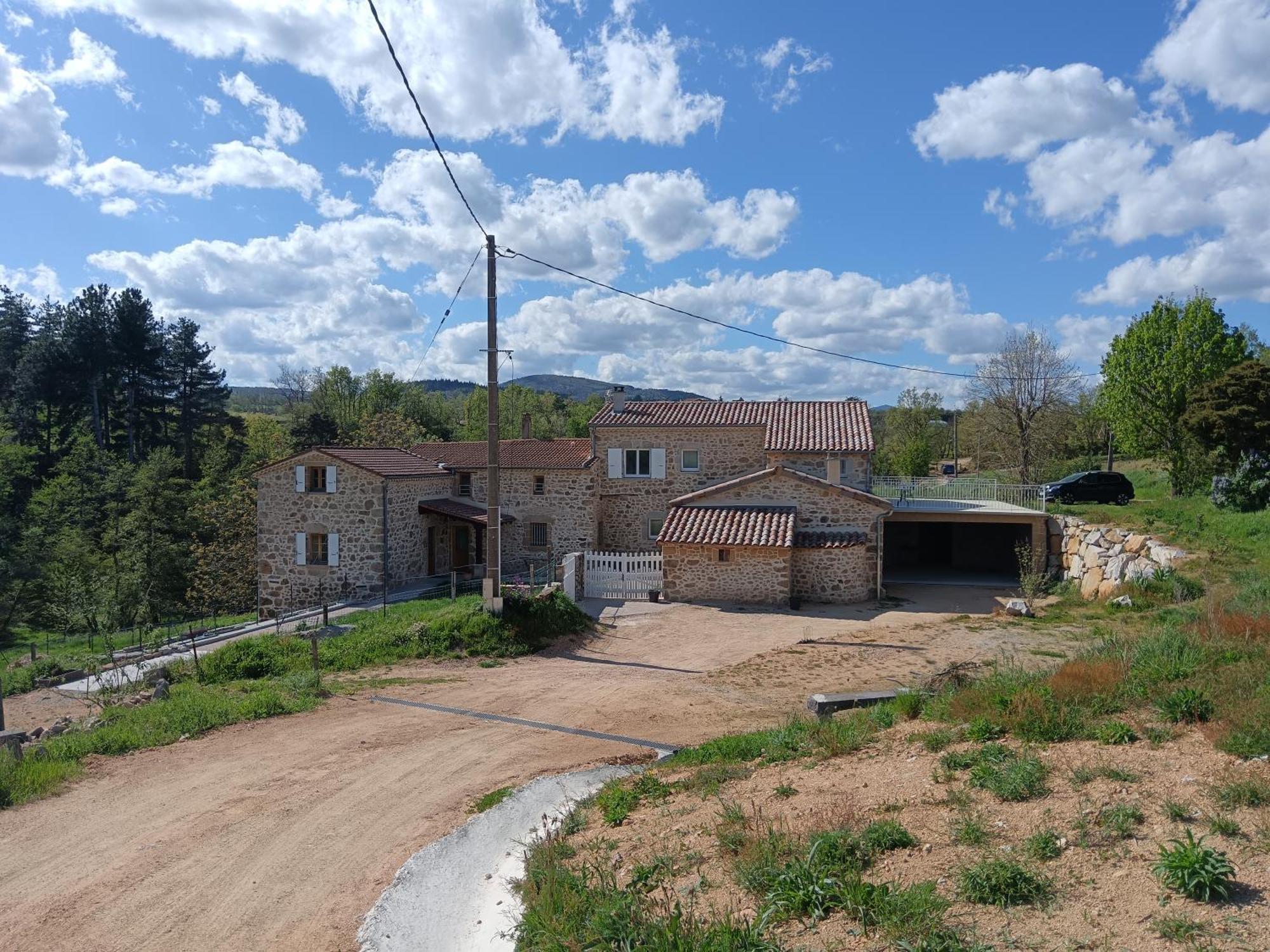 Ancienne Ferme Tranquille En Haute Ardeche Etables  Екстер'єр фото